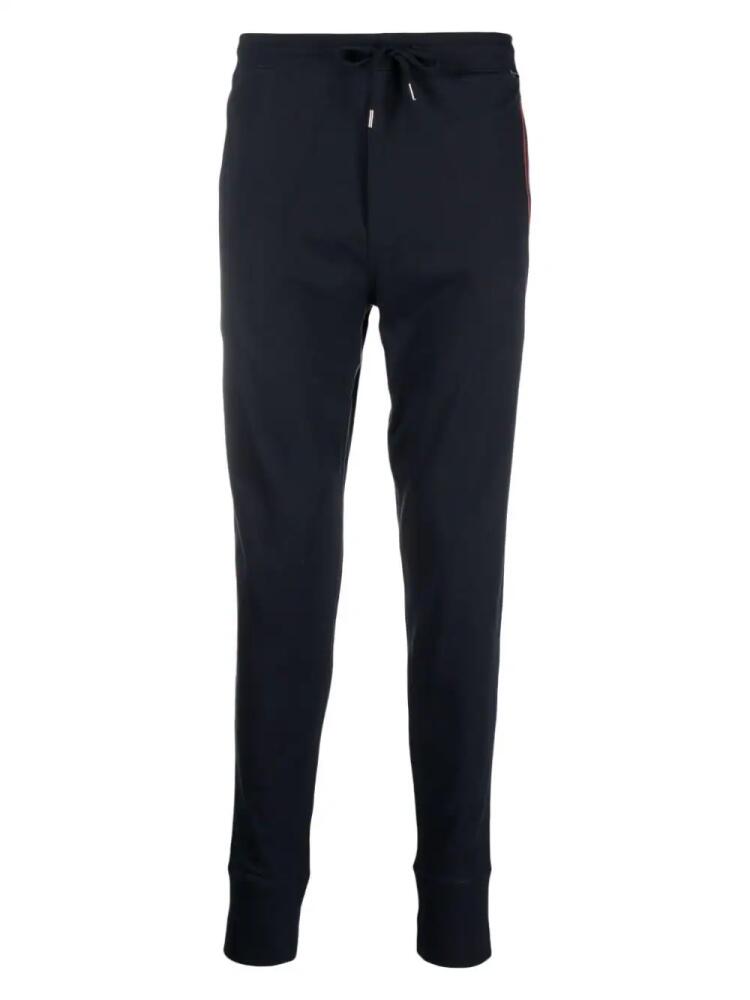 Paul Smith tapered cotton lounge trousers - Blue Cover