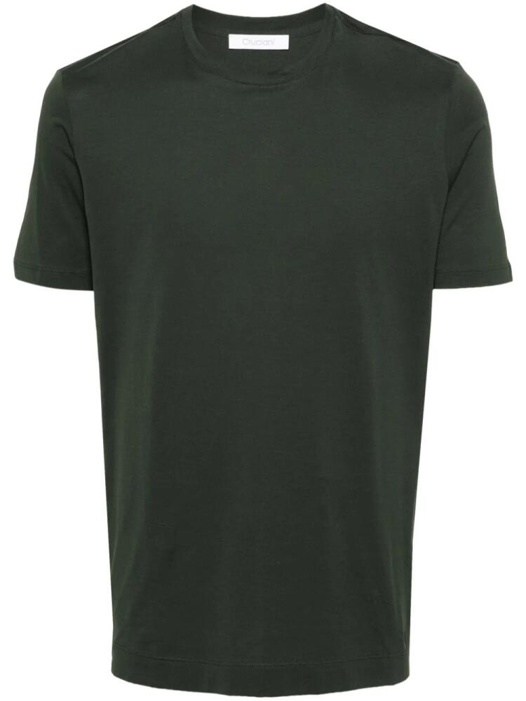 Cruciani crew-neck jersey T-shirt - Green Cover