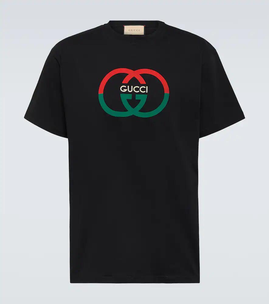 Gucci Interlocking G cotton jersey T-shirt Cover