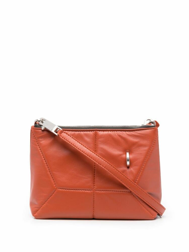 Rick Owens Adri small leather shoulder bag - Orange Cover