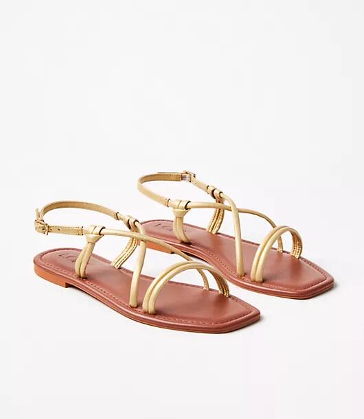 Loft Skinny Strappy Sandals Cover