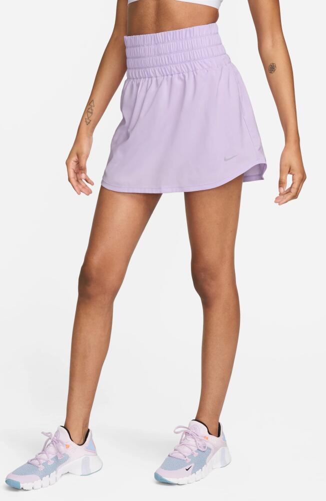 Nike Ultrahigh Waist Skorts in Lilac Bloom Cover