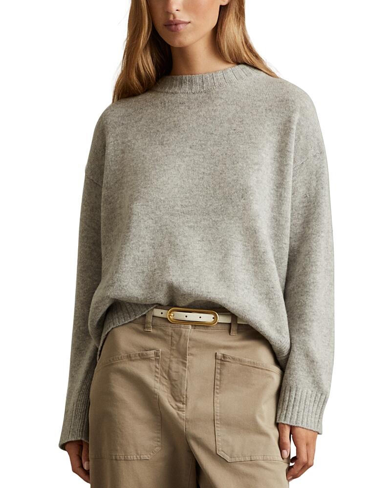 Reiss Elena Cashmere Blend Crewneck Sweater Cover