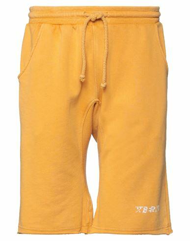 Berna Man Shorts & Bermuda Shorts Ocher Cotton Cover