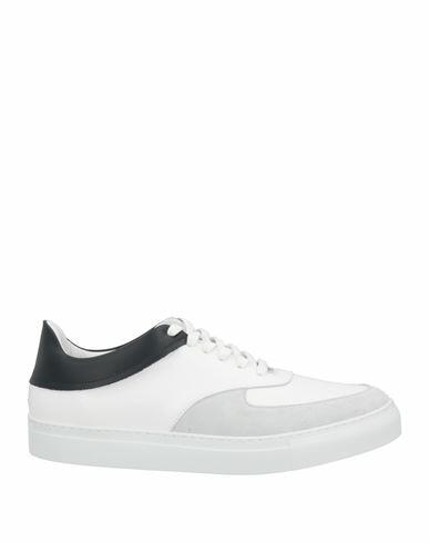 Lab. Pal Zileri Man Sneakers White Soft Leather Cover