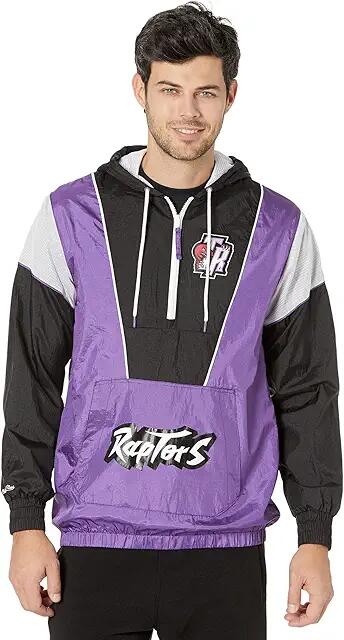 Mitchell & Ness NBA Highlight Reel Windbreaker Raptors (Purple) Men's Clothing Cover