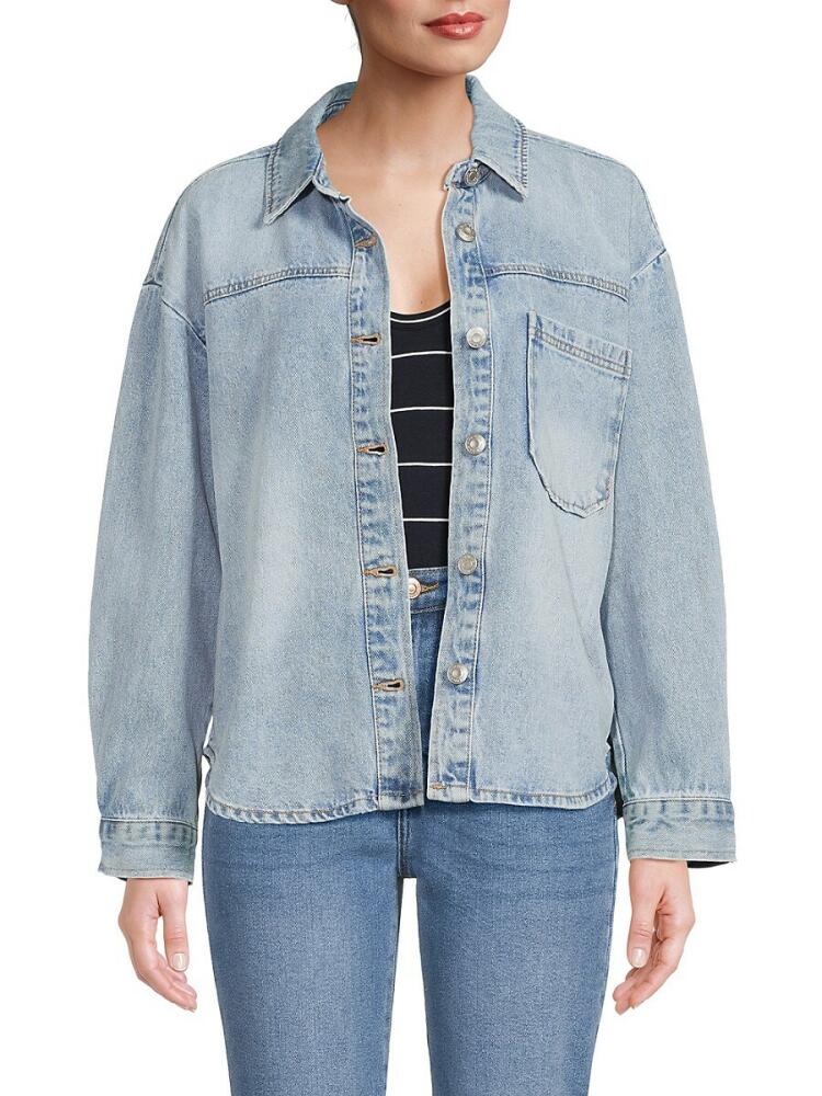 Kensie Women's Denim Shirt Jacket - Lismore Cover