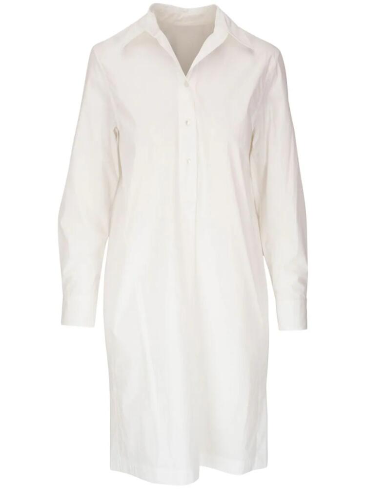 Nili Lotan cotton shirt dress - White Cover