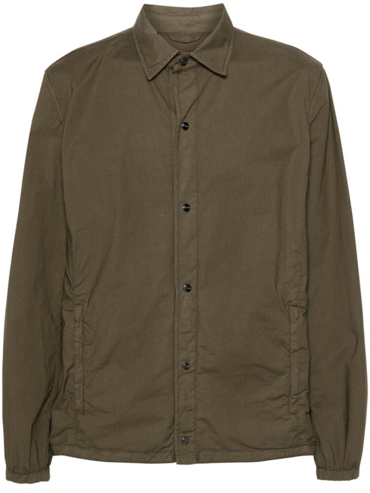 Herno zip-pockets shirt - Green Cover