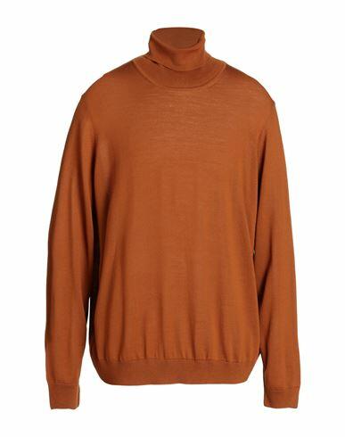 Boss Man Turtleneck Tan Virgin Wool Cover