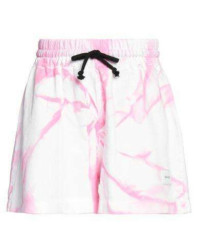 Shoe Woman Shorts & Bermuda Shorts Fuchsia Cotton Cover