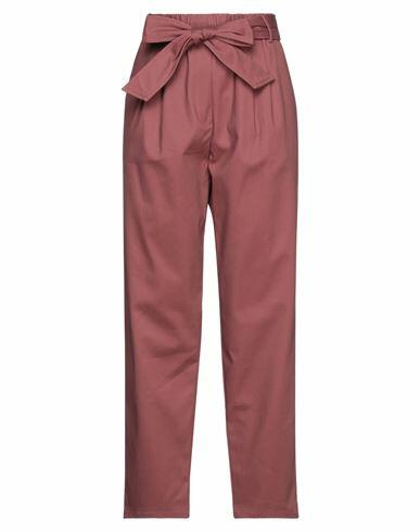 Gina Gorgeous Woman Pants Pastel pink Cotton, Elastane Cover