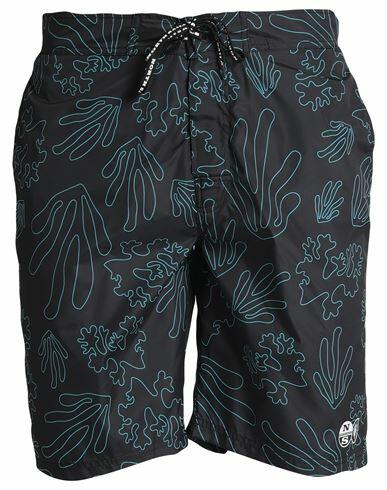 North Sails Man Swim trunks Black Polyester Cover