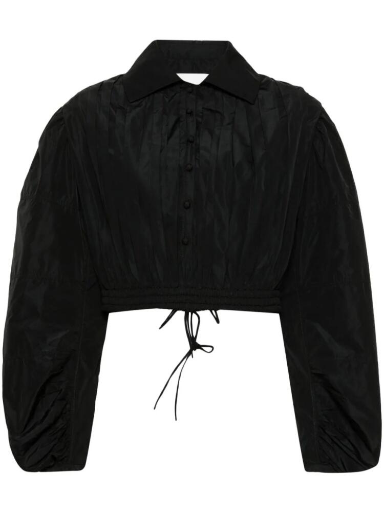 Jil Sander pleated blouse - Black Cover