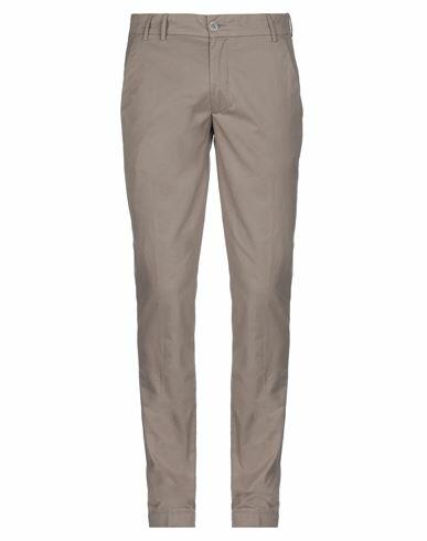 Avignon Man Pants Khaki Cotton, Elastane Cover