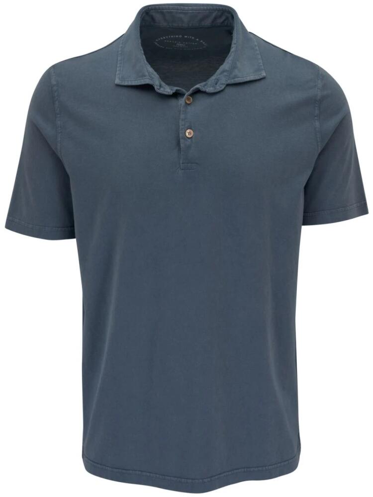 Fedeli cotton polo shirt - Blue Cover