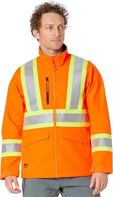 Helly Hansen Alta Soft Shell Jacket CSA (Orange) Men's Clothing Cover