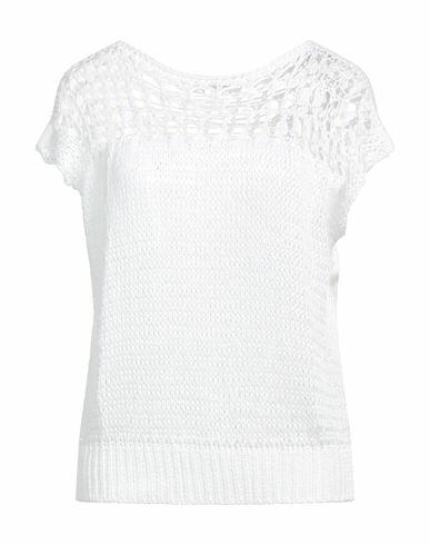 Massimo Rebecchi Woman Sweater White Acrylic, Polyamide Cover