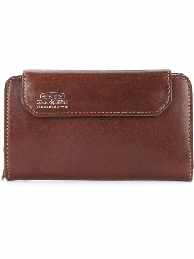 As2ov Mobile long wallet - Brown Cover