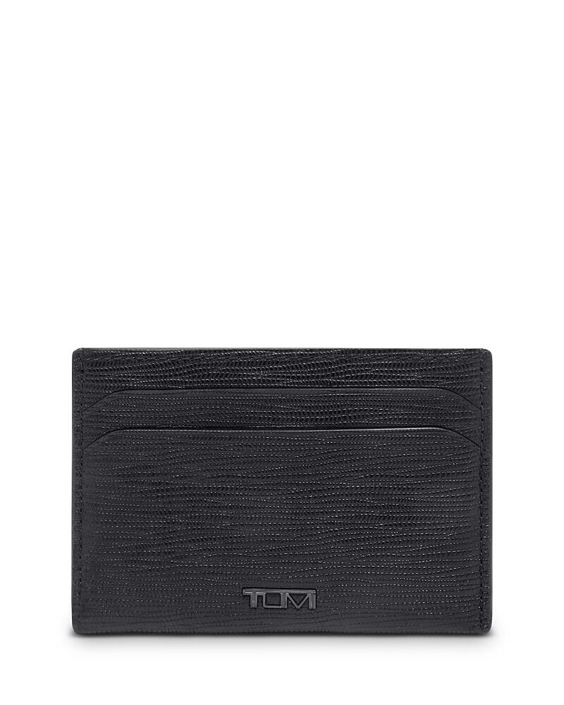 Tumi Nassau Slg Slim Leather Embossed Card Case Cover