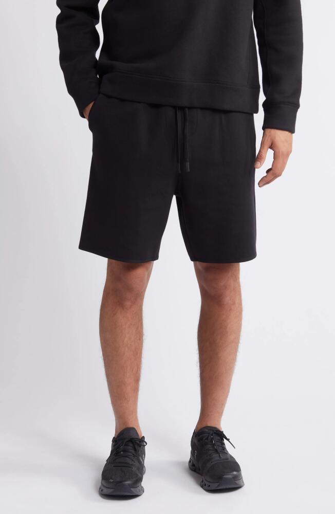 Zella Powertek Stretch Cotton Blend Shorts in Black Cover