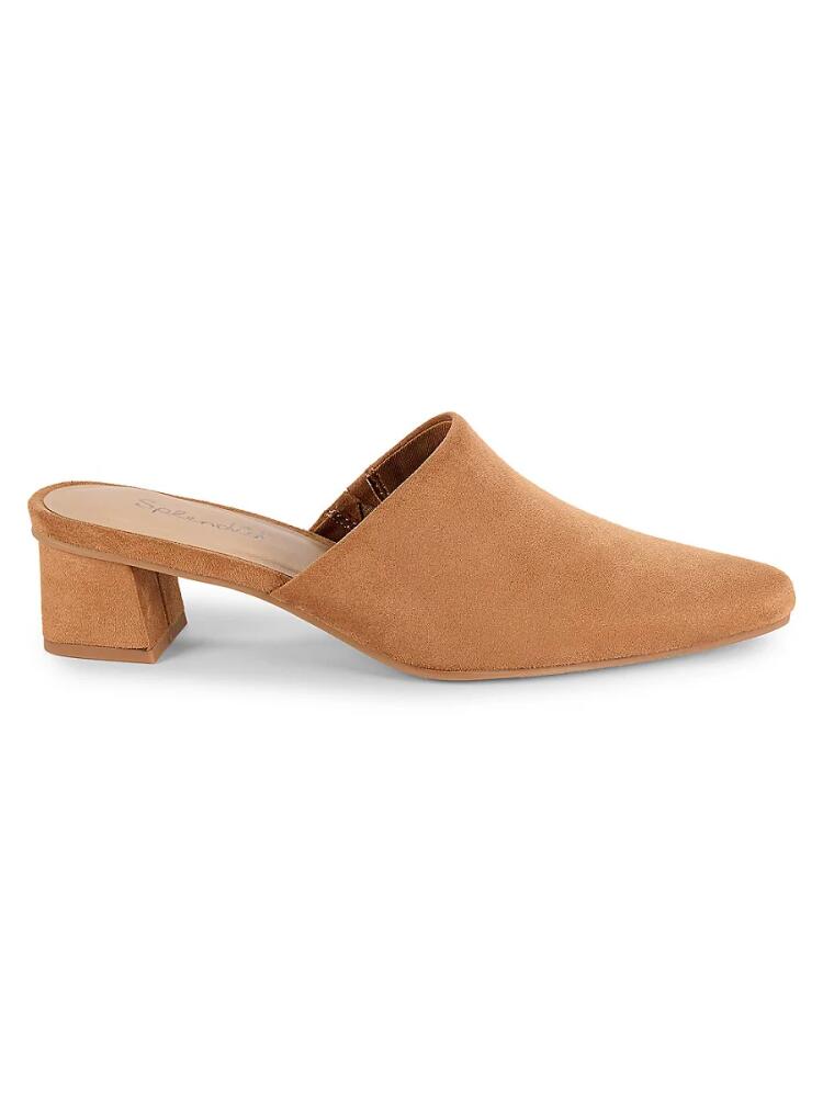 Splendid Women's Leon Block Heel Mules - Macchiato Cover