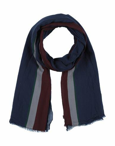 Fiorio Woman Scarf Navy blue Viscose, Silk Cover