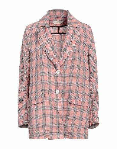 Momoní Woman Blazer Pink Linen Cover