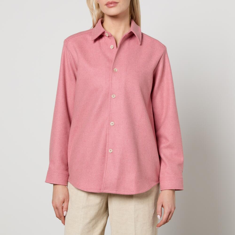 A.P.C. Tilda Wool-Blend Overshirt Cover