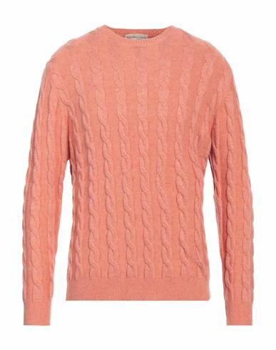 Cashmere Company Man Sweater Salmon pink Wool, Cashmere Cover