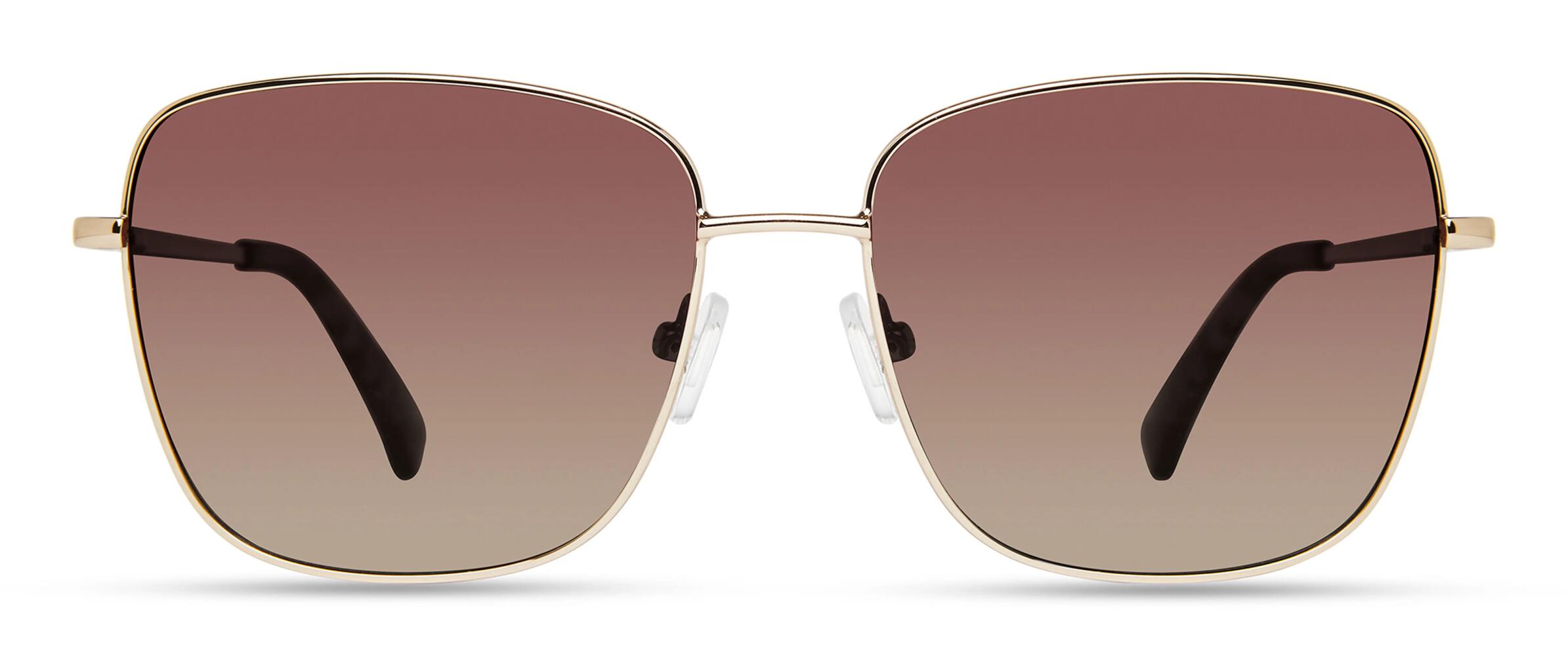 Derek Lam 10 Crosby Millie Sunglasses in Gold Brown Cover