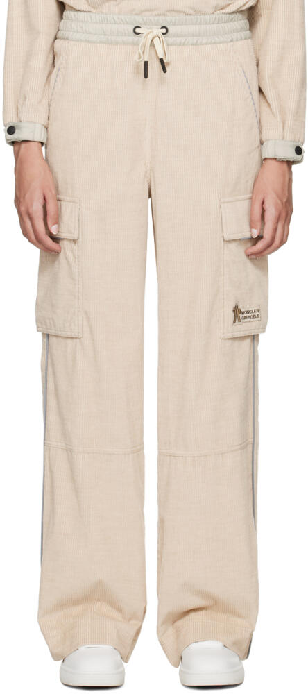 Moncler Grenoble Beige Drawstring Lounge Pants Cover