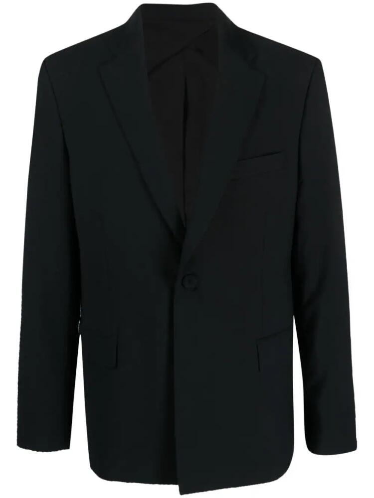 424 notched-lapels single-breasted blazer - Black Cover