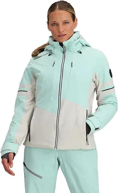 Obermeyer Platinum Jacket (La Paz Blue) Women's Clothing Cover