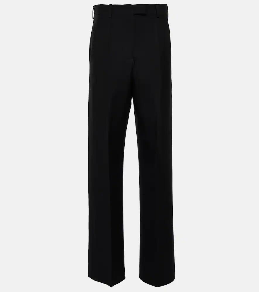 Valentino Crêpe couture straight pants Cover