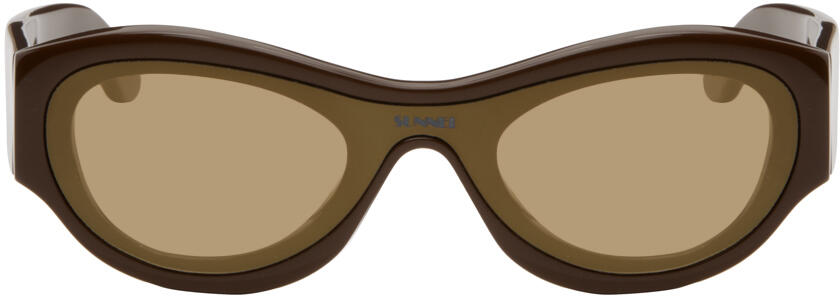 SUNNEI Brown Prototipo 5 Sunglasses Cover