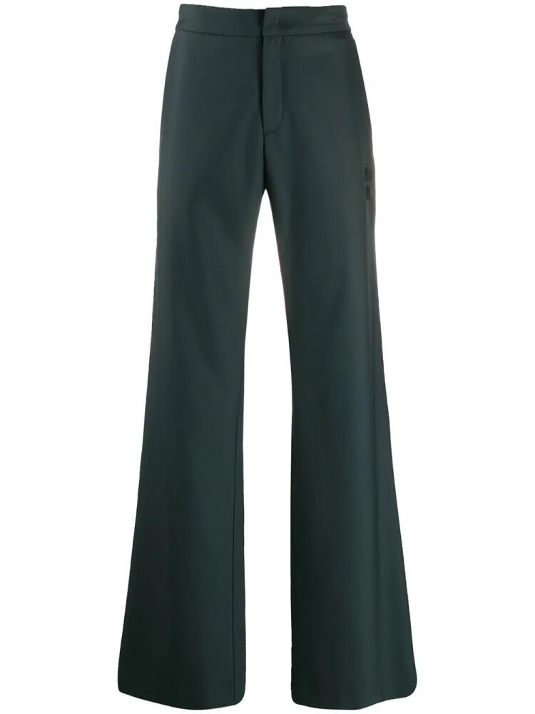 Off-White wide leg tailored trousers - Grey Cover