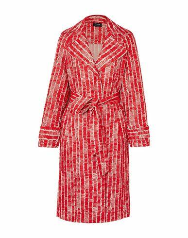 Akris Woman Overcoat & Trench Coat Red Cotton, Polyester Cover