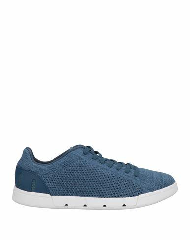 Swims Man Sneakers Pastel blue Textile fibers Cover