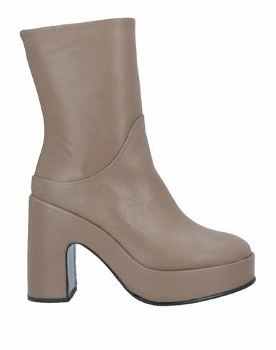 Equitare Woman Ankle boots Dove grey Soft Leather Cover