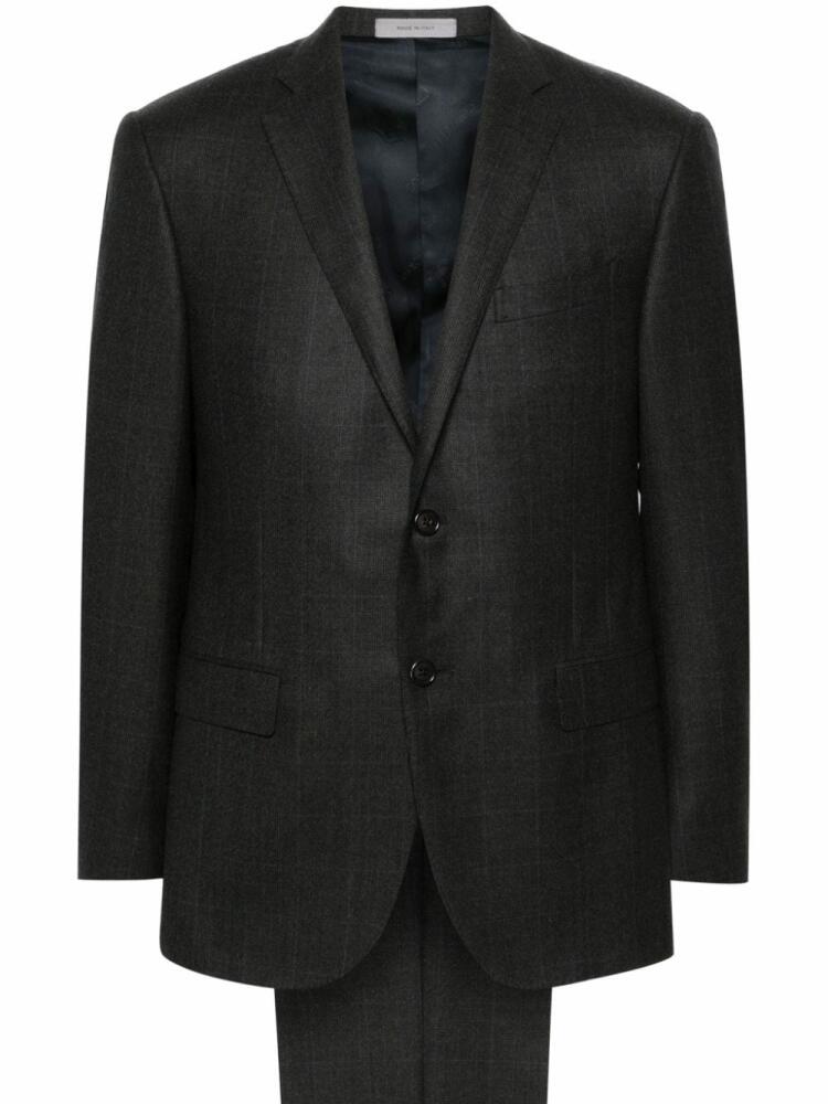 Corneliani check-pattern suit - Grey Cover