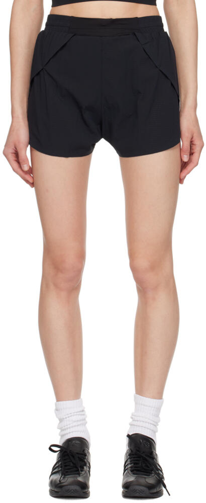 Y-3 Black Running Shorts Cover