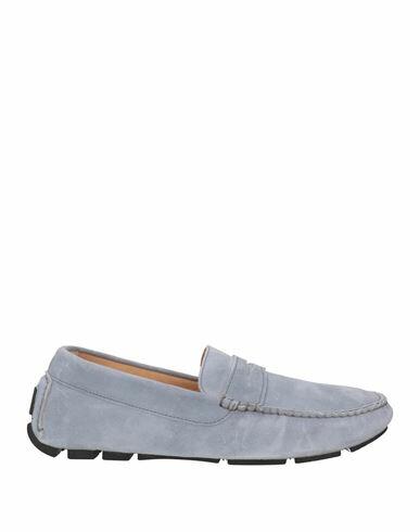 Boemos Man Loafers Light blue Soft Leather Cover