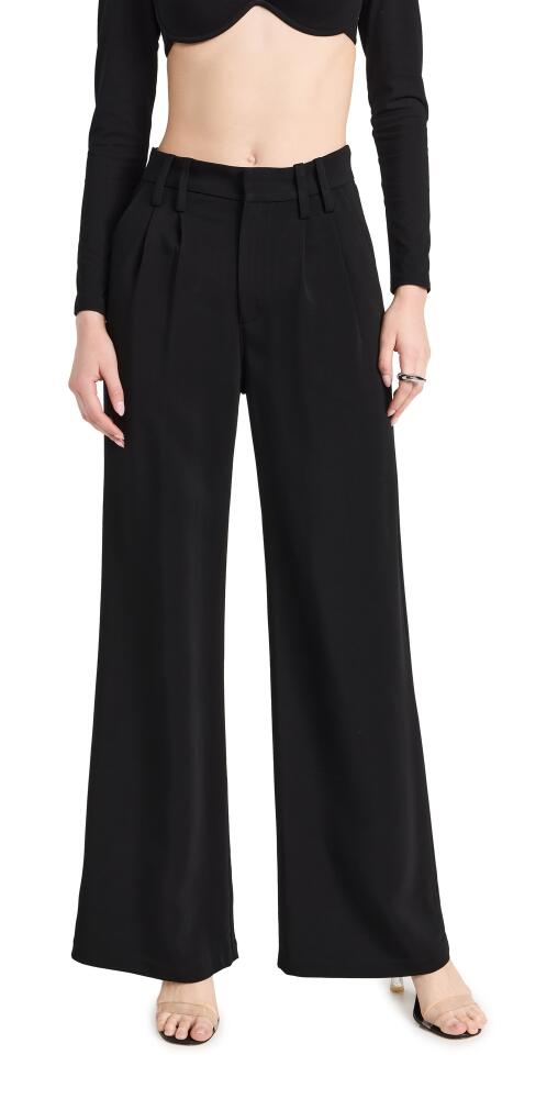 SPRWMN Pleated Trousers Black Cover