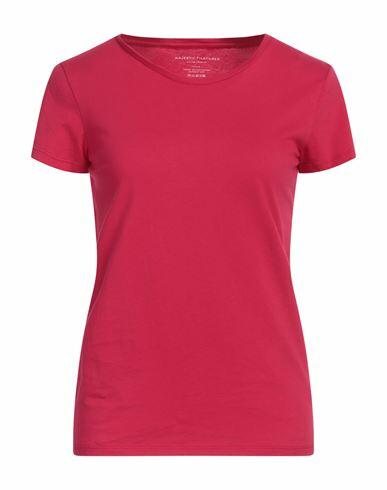 Majestic Filatures Woman T-shirt Fuchsia Cotton Cover