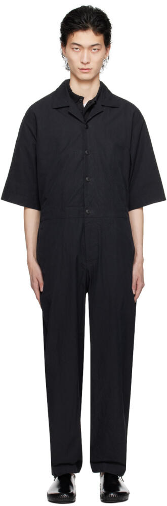 CASEY CASEY Black One Jumpsuit Cover