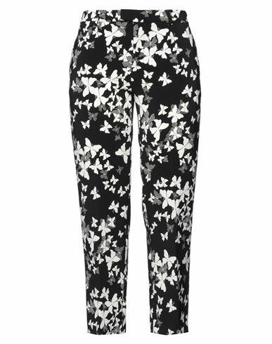 Red Valentino Woman Pants Black Polyester, Elastane Cover