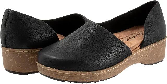 SoftWalk Addie (Black Nubuck) Women's Shoes Cover