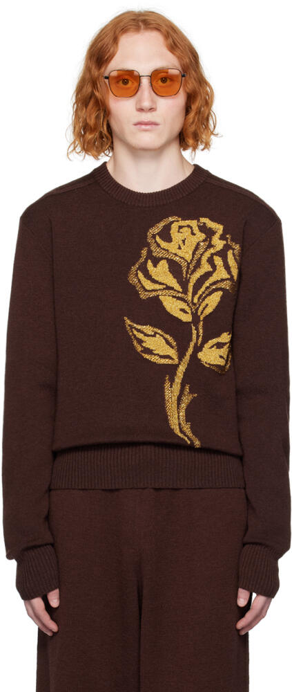 Burberry Brown Rose Sweater Cover