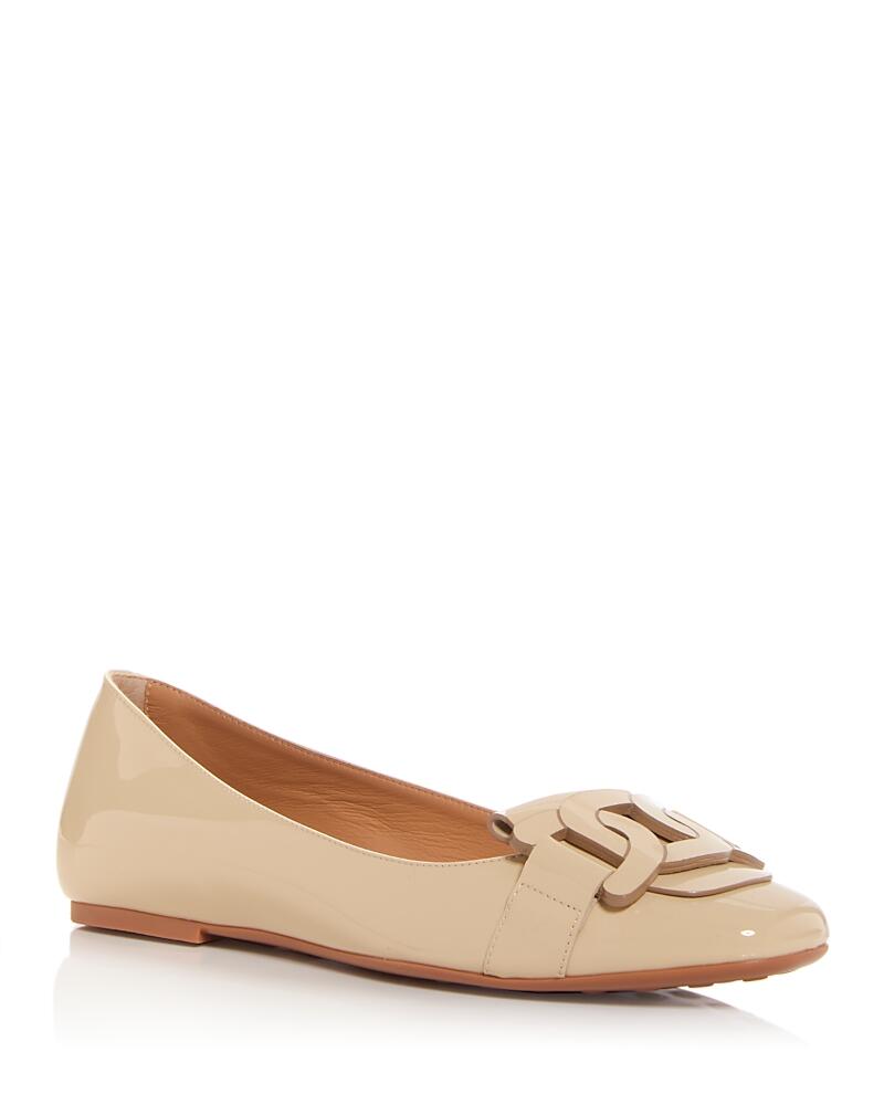 Tod's Women's Chain Ballet Flats Cover